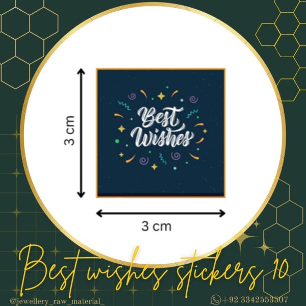 Best wishes stickers