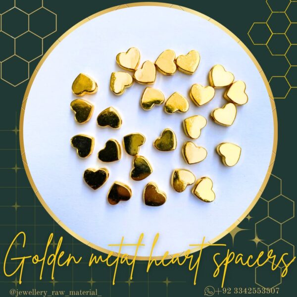 Metal Heart Spacers