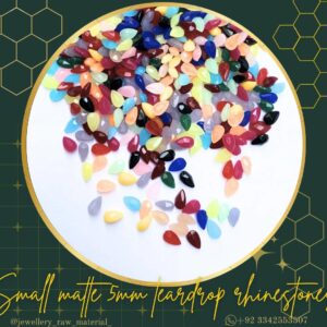 Teardrop rhinestones