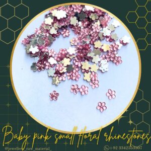 Small floral rhinestones