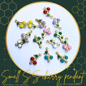 Small s.s Cherry Pendants