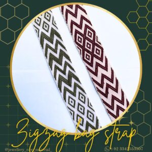 Zigzag bag strap