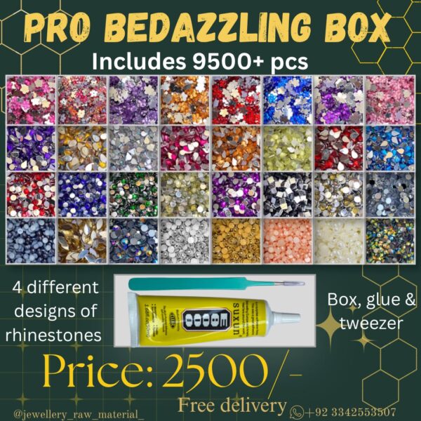 Pro bedazzling box