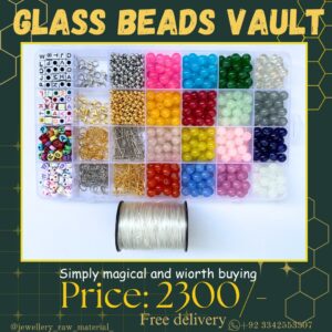 Glass beads vault